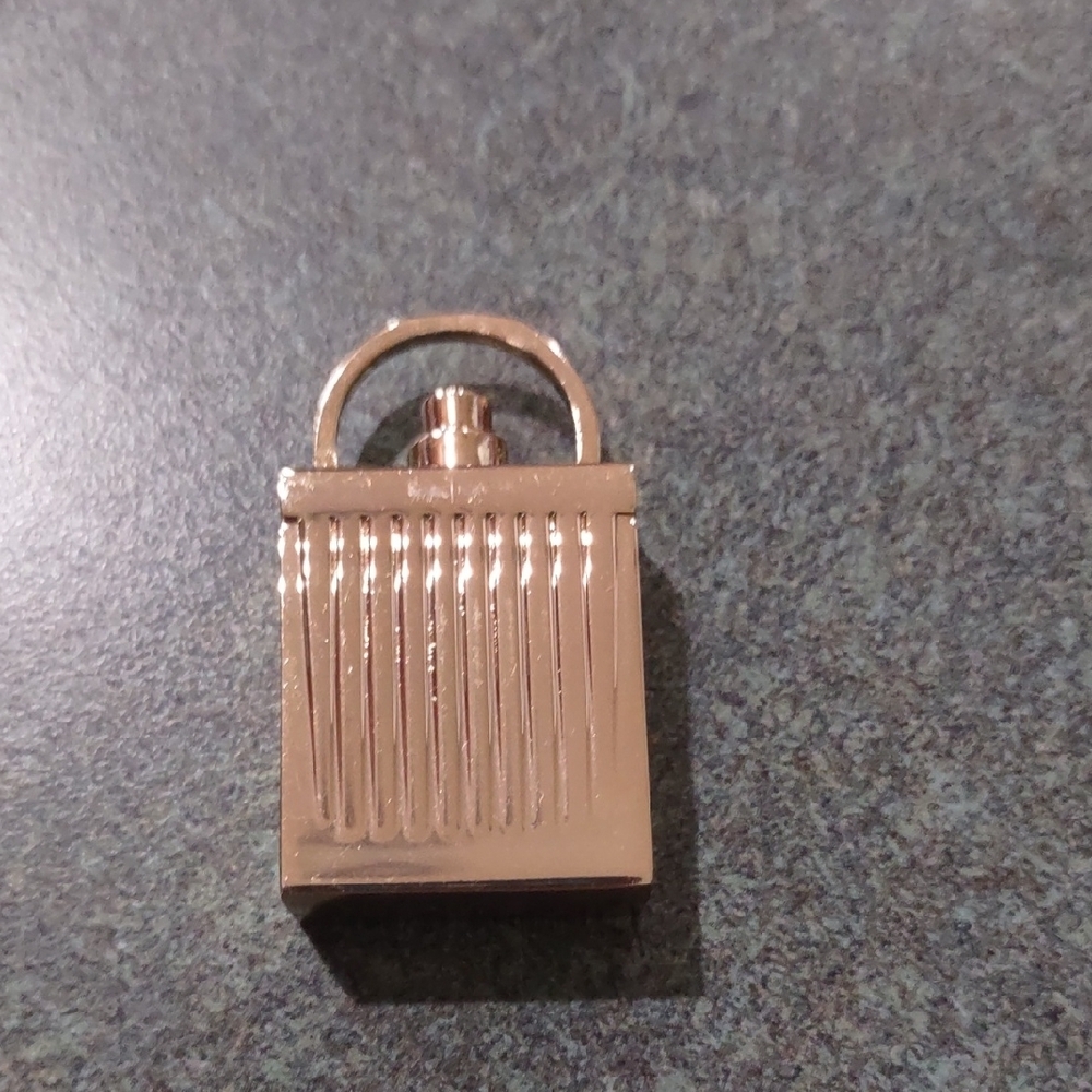Chloe Mini Perfume Bottle Gold Tone Pendant - Picture 3 of 5